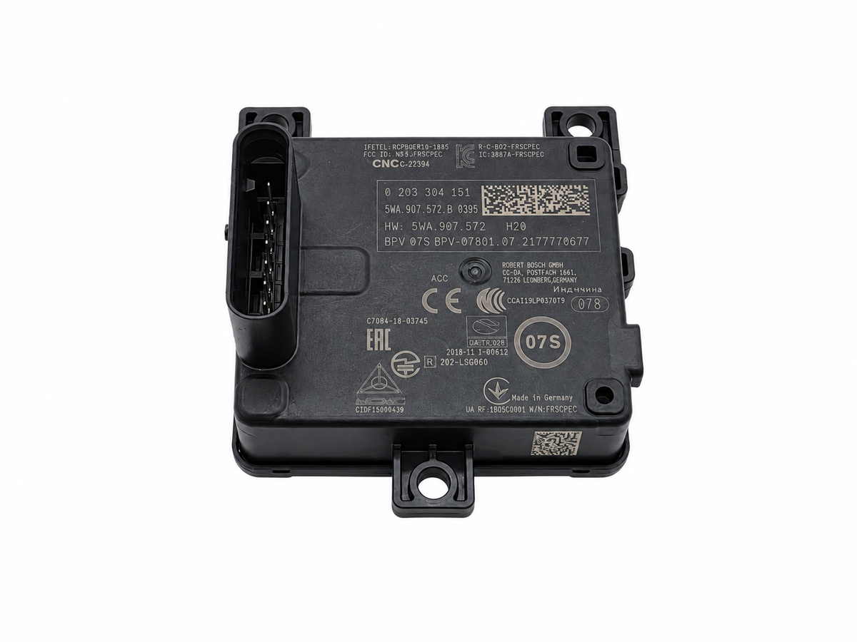 ACC Radar / Distance Sensor New VAG OEM (5WA907572B)