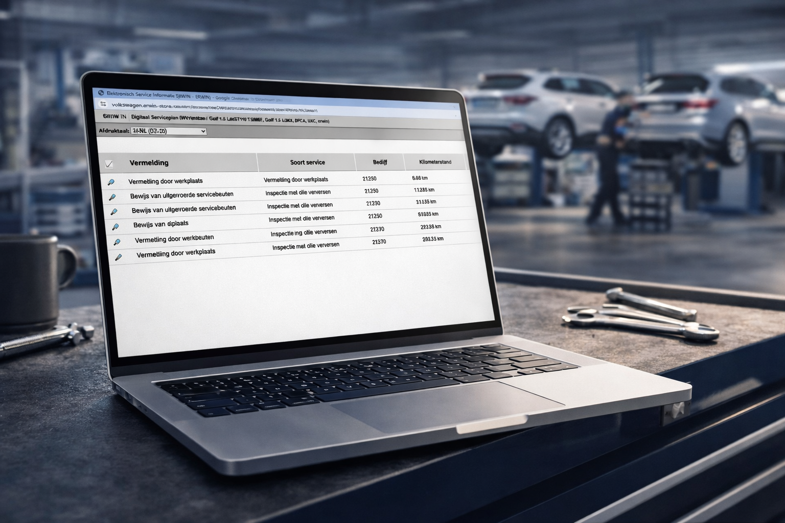 Digitaal Serviceplan - Account | Volkswagen, Seat/Cupra, Skoda, Audi | BMW, Mini | Mazda | Mercedes, Smart |