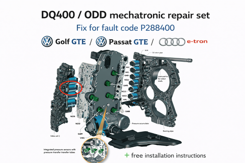 DQ400 / 0DD Repair kit for fault P288400 (Pro Kit)