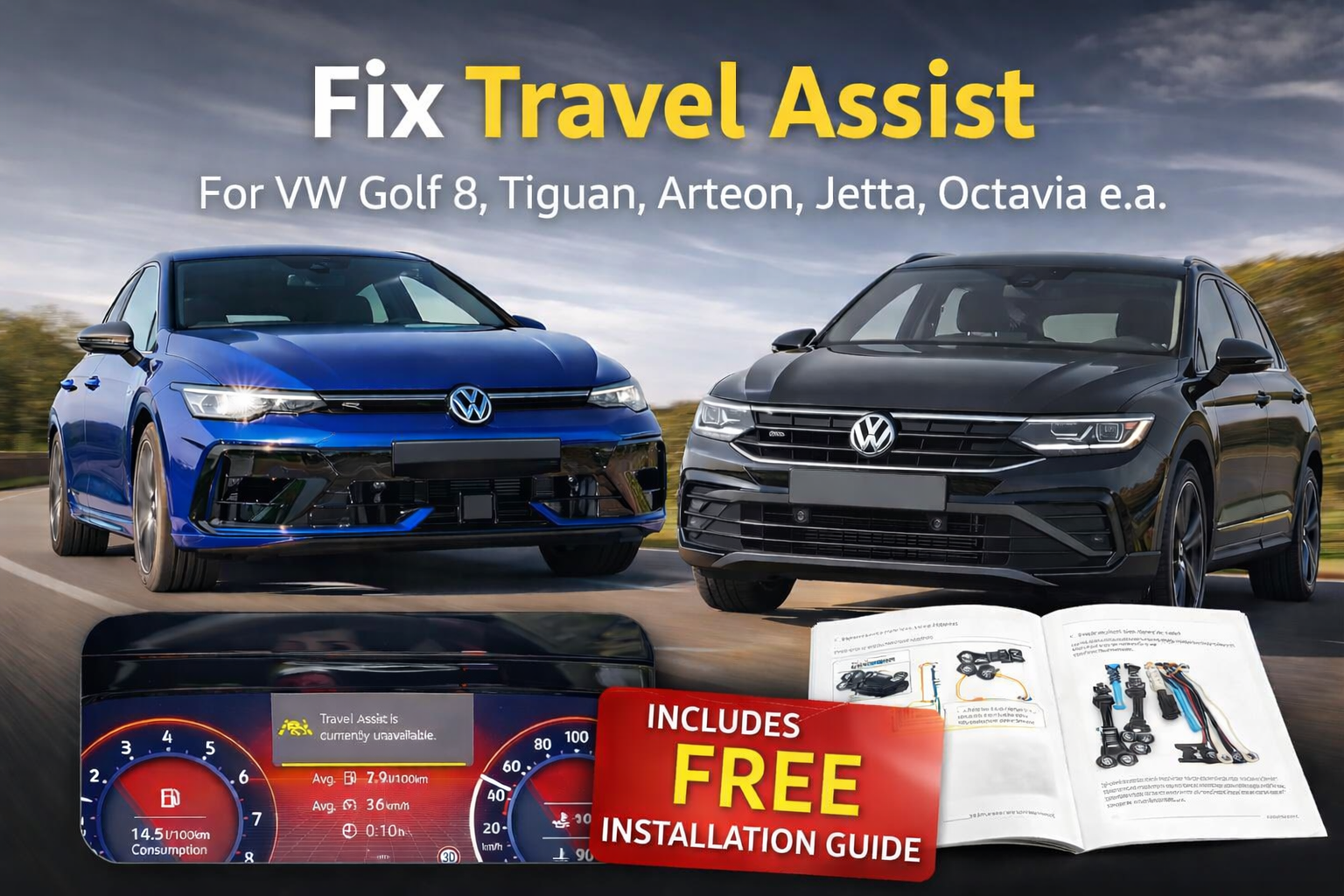 Oplossing Travel Assist melding – Reparatie module stuurwiel